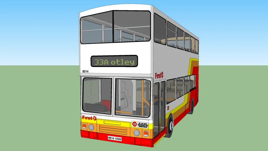 first leeds (Leeds city link) scania n113drb alexander rh