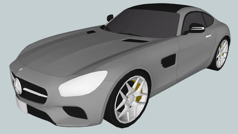 2016 Mercedes-AMG GT (Low Poly)