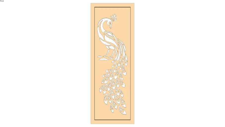 Peacock Wall Mural