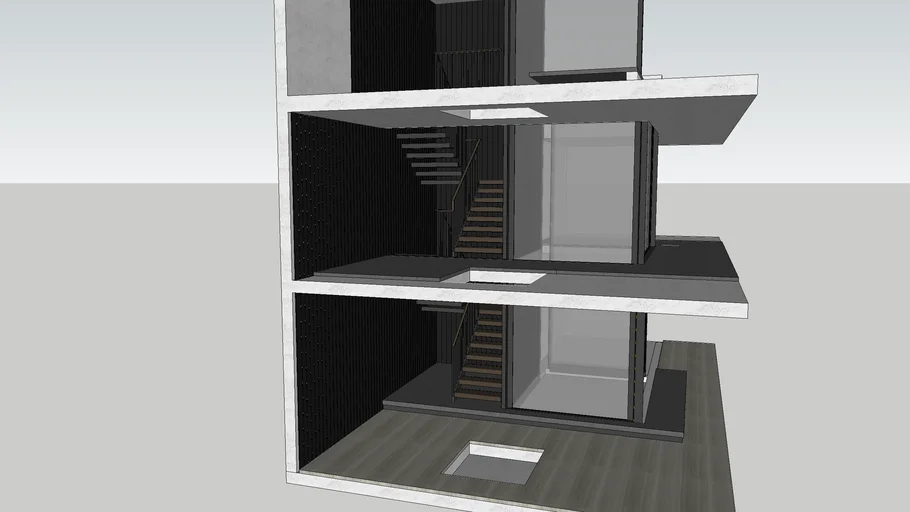 BOP - Terrarium Steel Staircase
