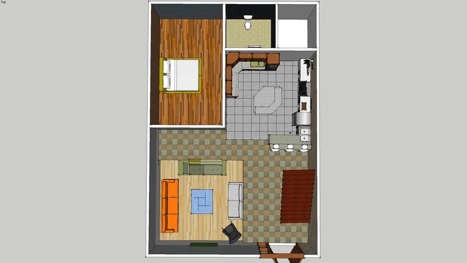 Ground Floor Layout of Home
