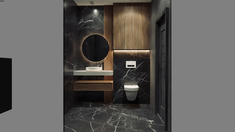 bathroom + vray