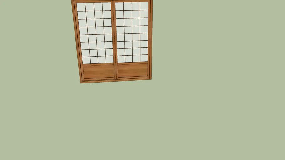 Japanese sliding door