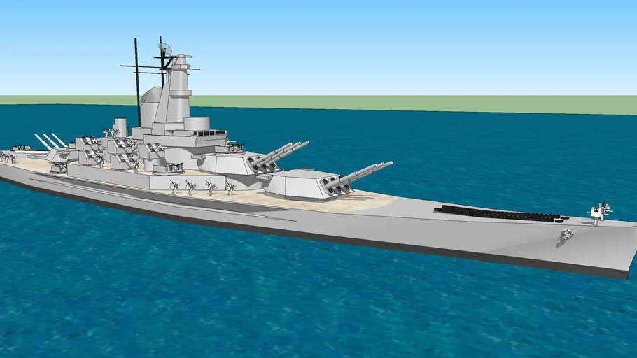 USS Alabama BB-60