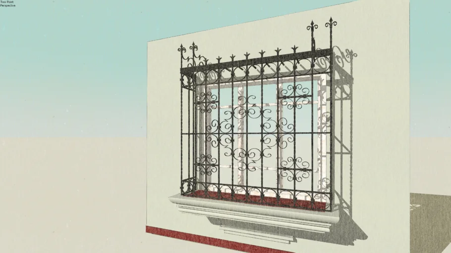 Herrería y Carpintería de ventana de Casona Limeña