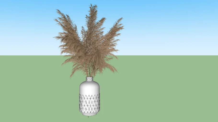Arranjo com Capim dos Pampas
