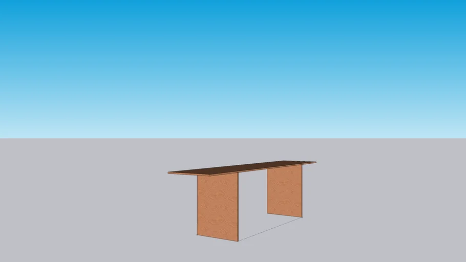 simple table | 3D Warehouse