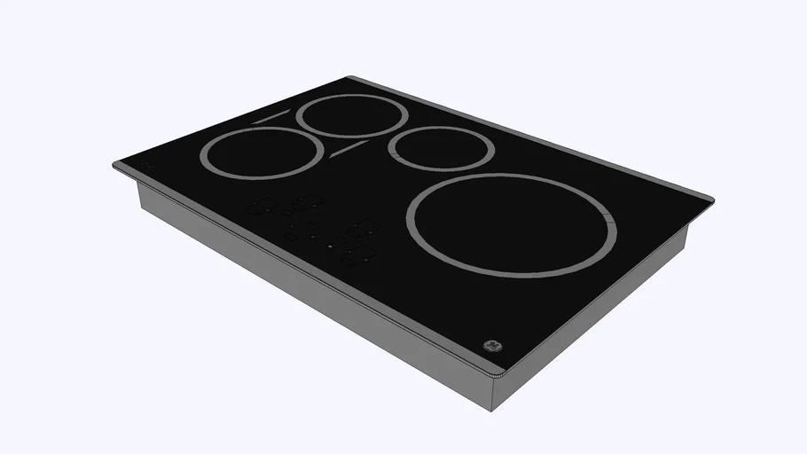 30 inch - Induction Cooktop - Plantilla