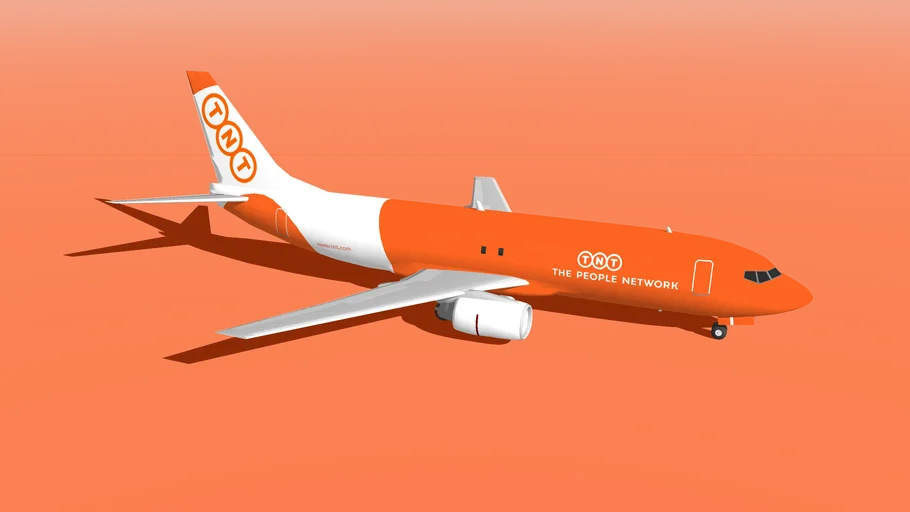 TNT Express Airways Boeing 737-400F Freighter Cargo Aircraft (New Livery 2015)