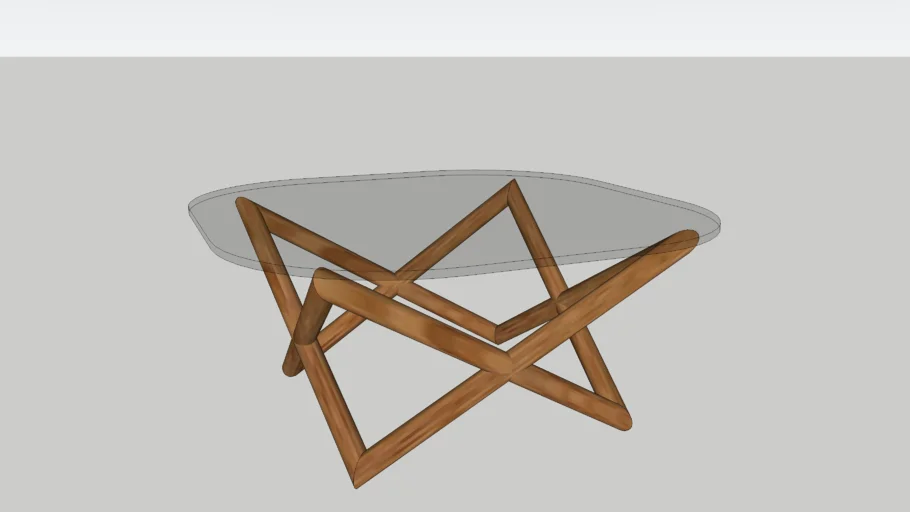 West Elm Spindle Coffee Table