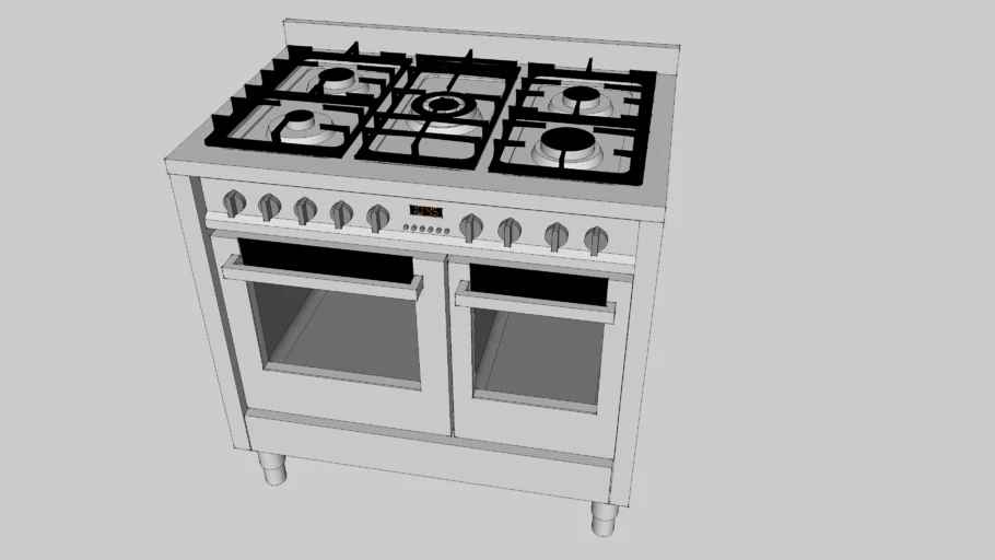 Hotpoint EG902GX Range Cooker 900mm