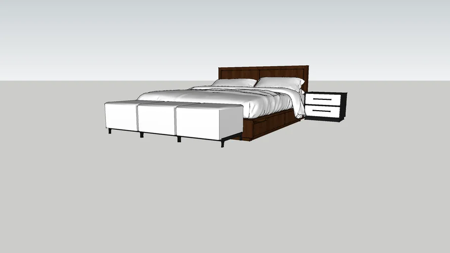 Double single bed