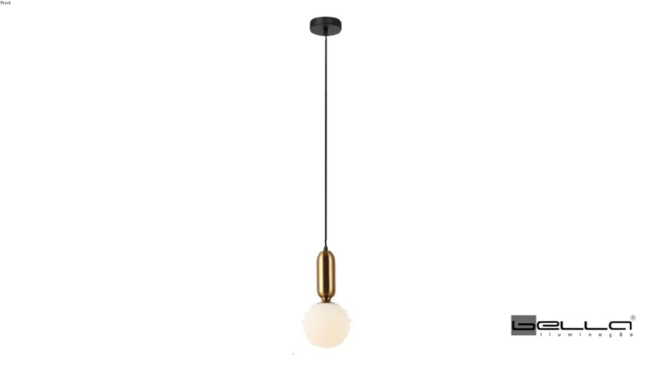 Pendente Cuíca_Bella Iluminação