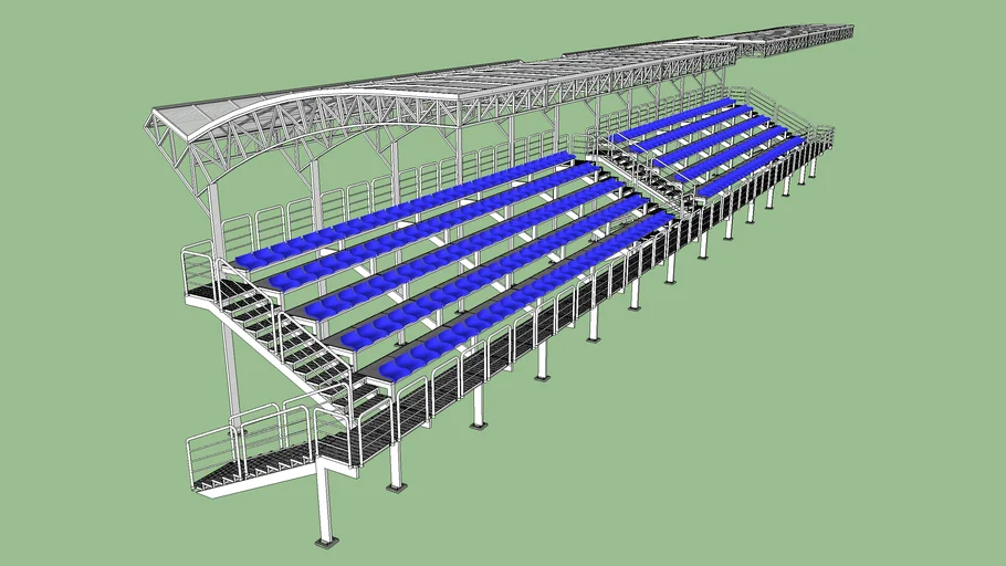 GRADA  ESTADIO  A  01  CONJUNTO  2  37,82  x  7,83 m