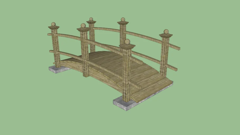 Japanese Garden Bridge