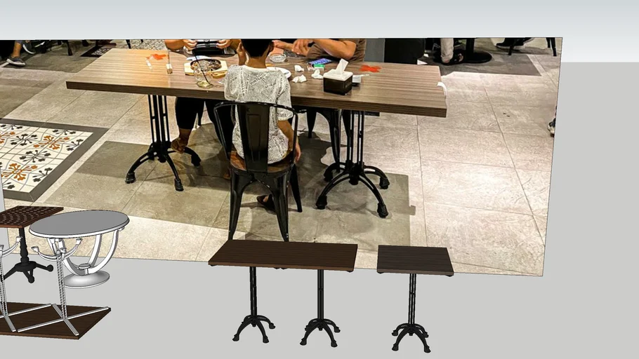 wood table classic table legs meja kayu