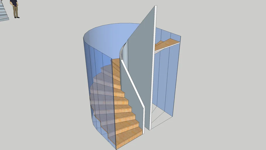 Escalera compensada