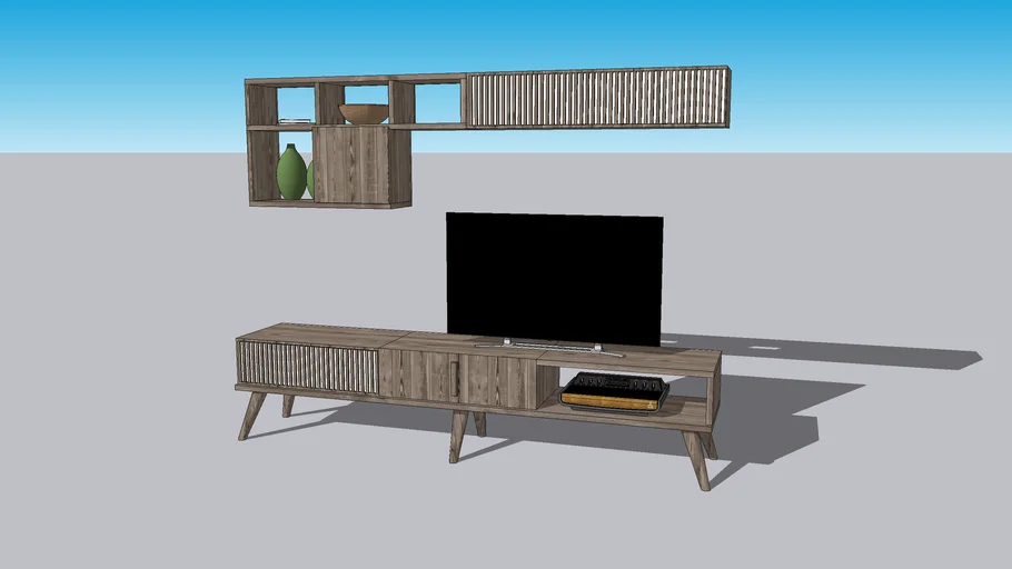 TV Unit | 3D Warehouse