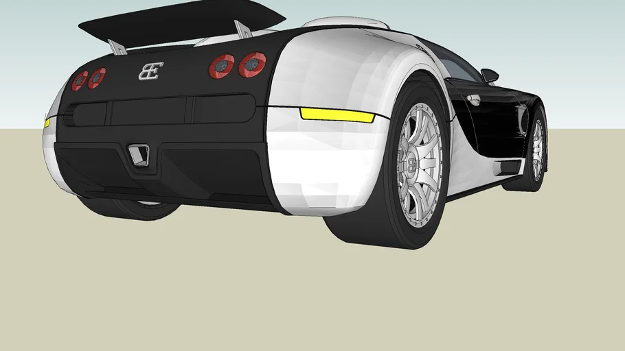 Bugatti veyron 16.4 with interiors