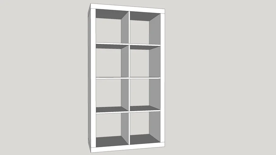 Expedit/Kallax 2x4 Shelf Unit