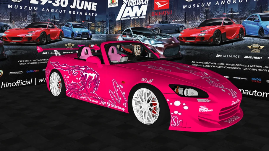 Modifikasi Honda S2000 Suki Livery Fast and Furious 2
