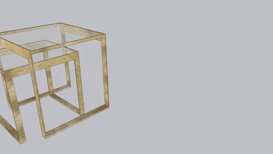 Bungalow Plano Side Table Set