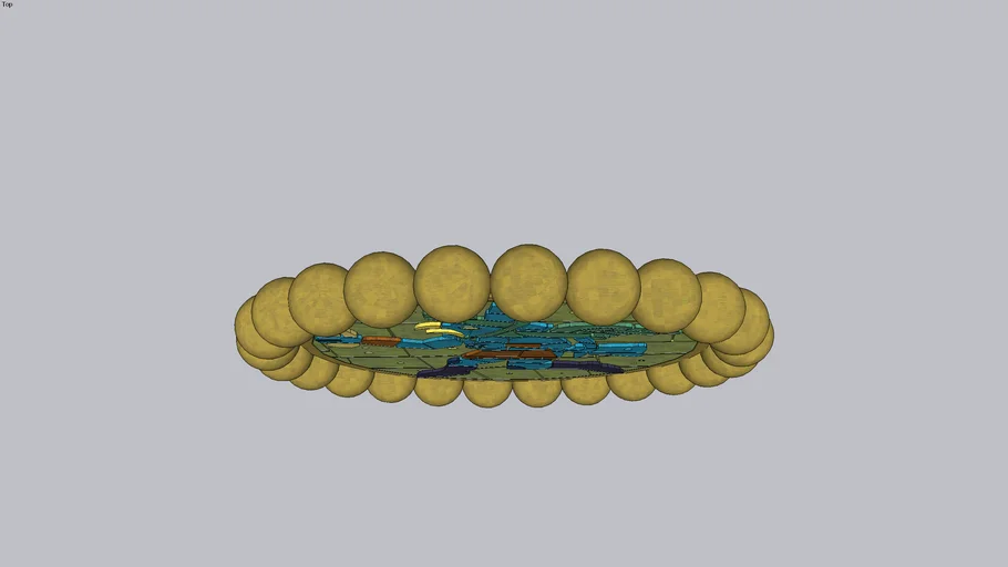 orejera del "Señor de Sipan"