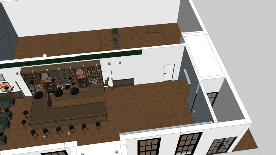 Vintage bar