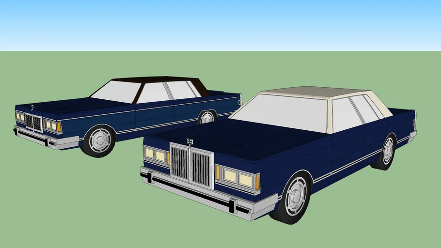 Washington Northstar Brougham Sedan ‘82 + 6-passenger Limousine  ‘83