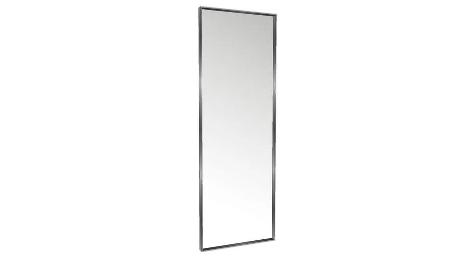 82711 Mirror Curve Rectangular Stainless Steel 200x70cm