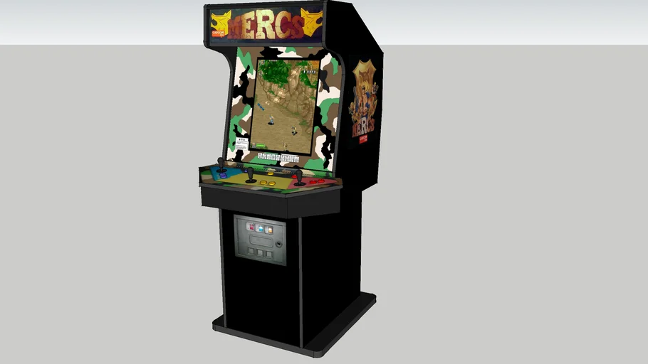 Mercs arcade game