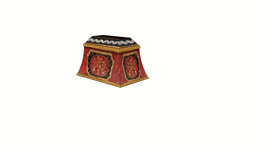 DECORATIVE BOX WITH LID