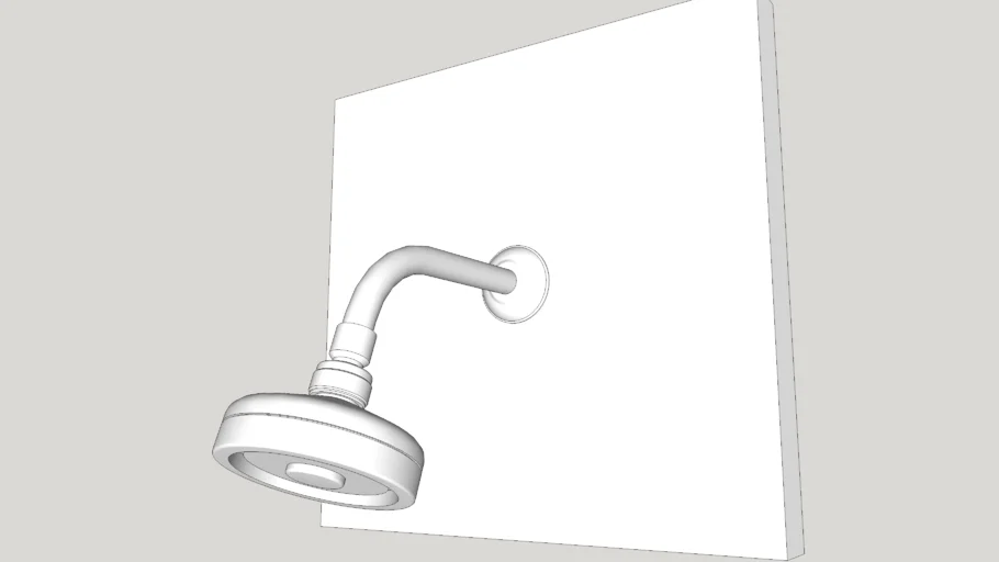 Deca Chuveiro com Tubo de Parede Standard AcquaPlus - Código 1990.C.STD