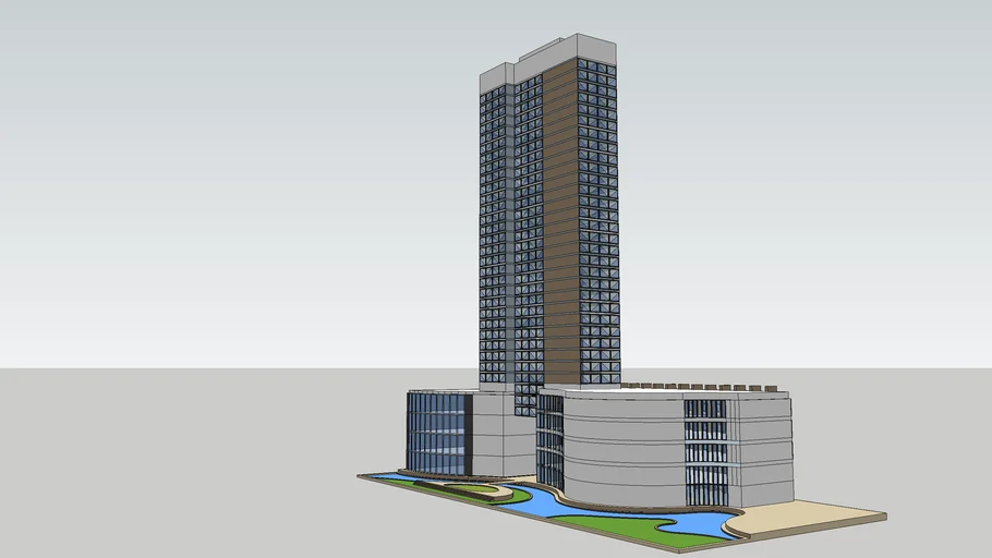 Mall And Apartment