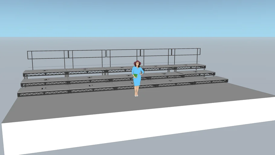 Choir risers | 3D Warehouse