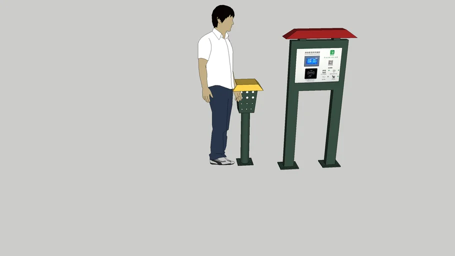 Electric bicycle charging pile/电单车充电桩