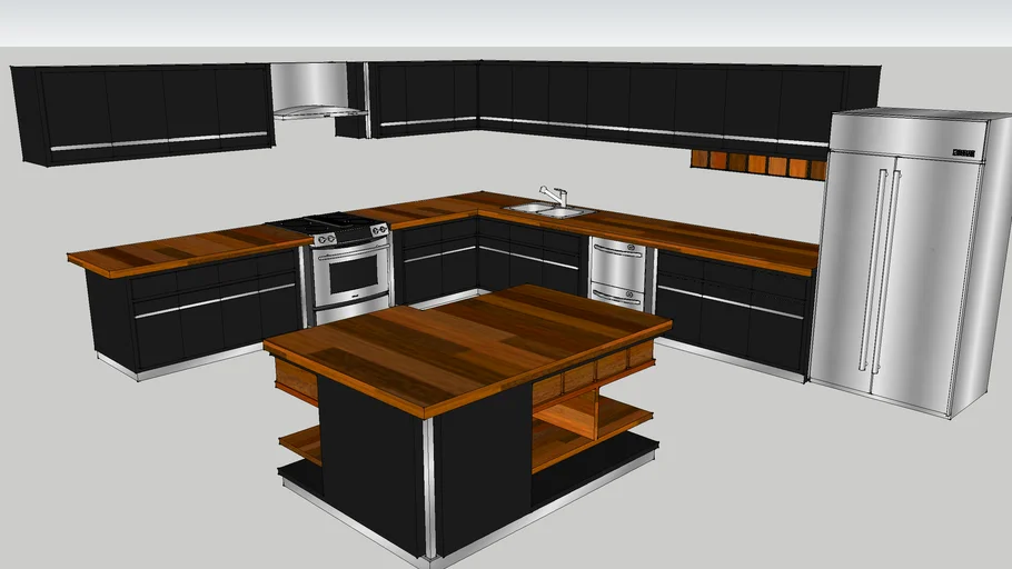 kitchen #2 | 3D Warehouse