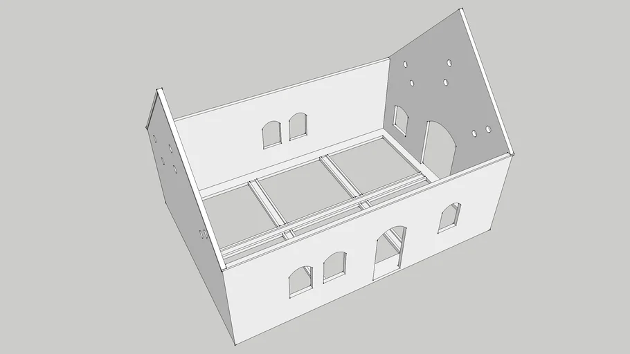 Maison maquette domotique Grove
