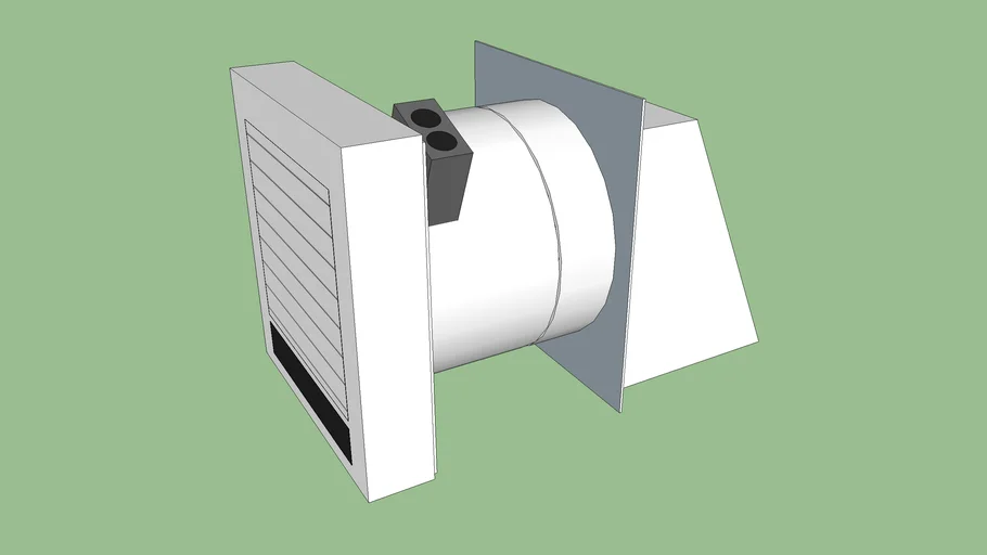 Panasonic WhisperWall 70 CFM Wall Exhaust Bath Fan