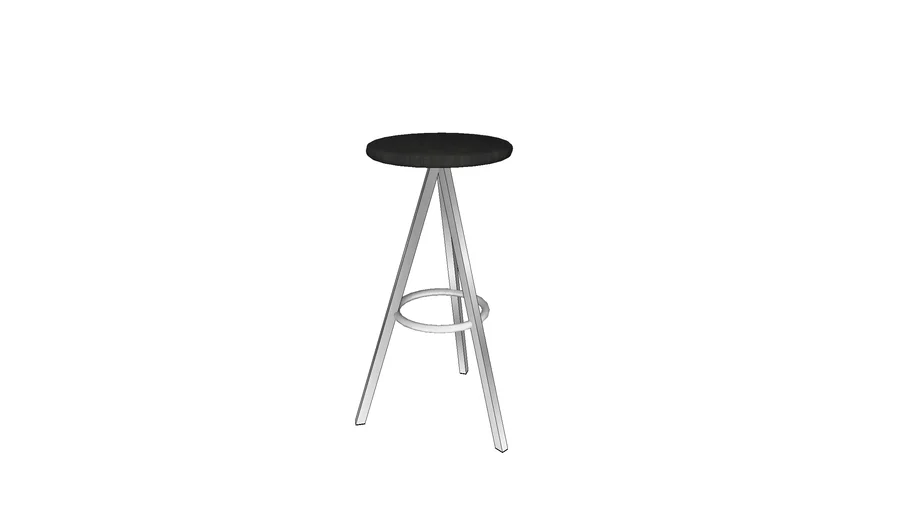 Tri-Space Stool by Terence Woodgate and John Barnard