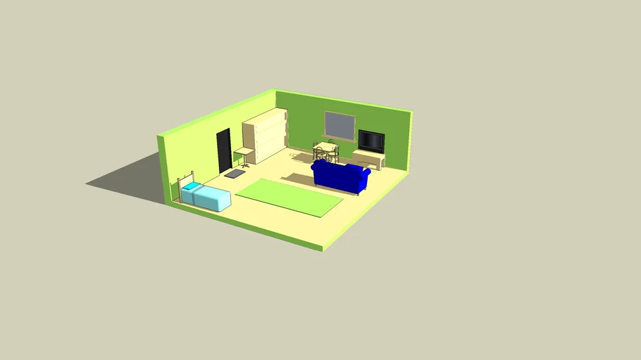 Habbo Hotel Room
