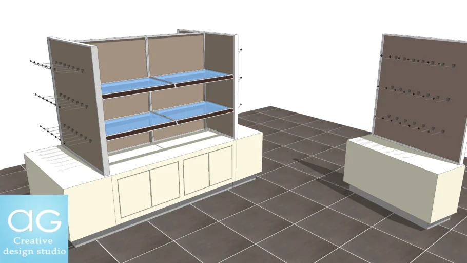 Free 3D Retail Store Product Display model- Concept design #1 | 3D ...
