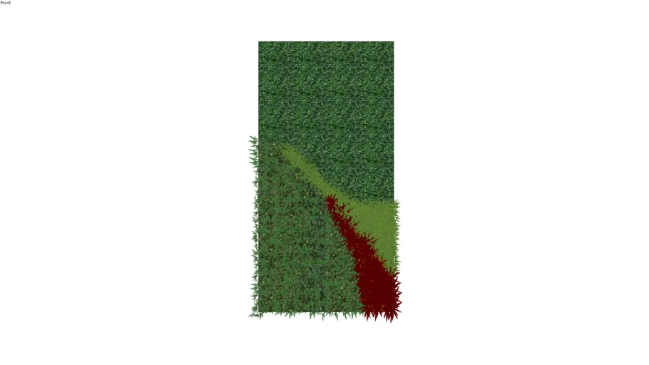 Wave Green Wall Panel