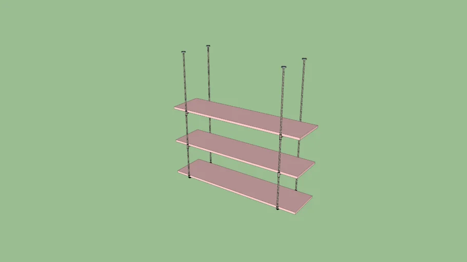 Hanging Shelf Ceiling Mounted