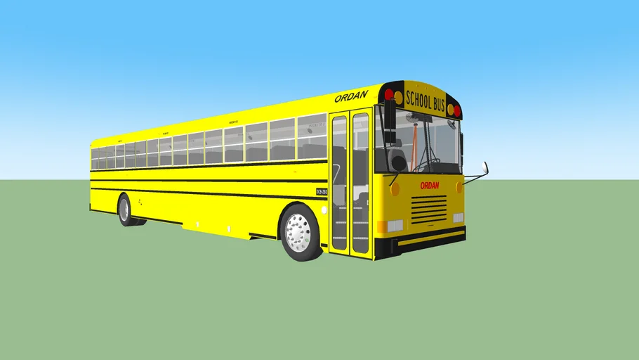 2006 Ordan OCB-280 School Bus | 3D Warehouse