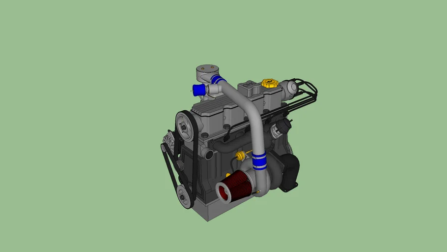 GM Chevrolet SOHC Family 2 1.8 Turbo Engine