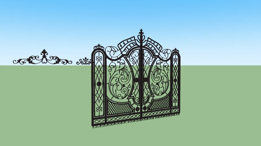 Railing besi Pagar