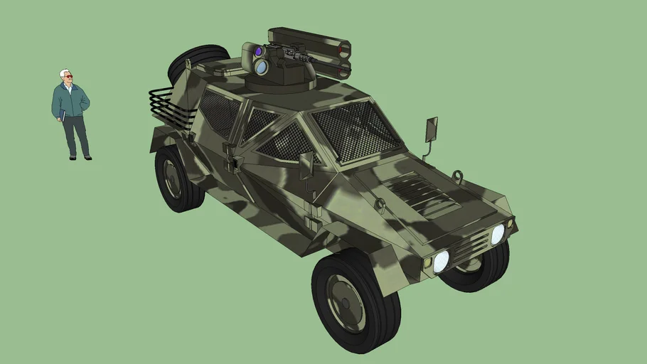 Turkish armored car COBRA 4x4 personnel transporter 