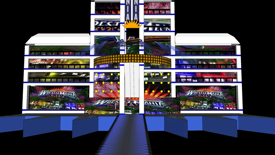 Wrestlemania 24    Full detailed stage