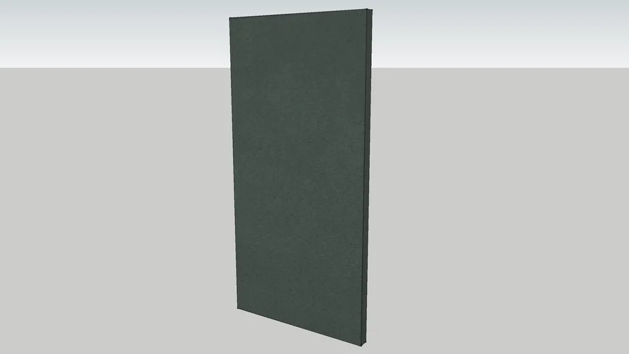 echoshield™ Standard 4' x 2' x 2" Acoustic Panel - Olive Microsuede